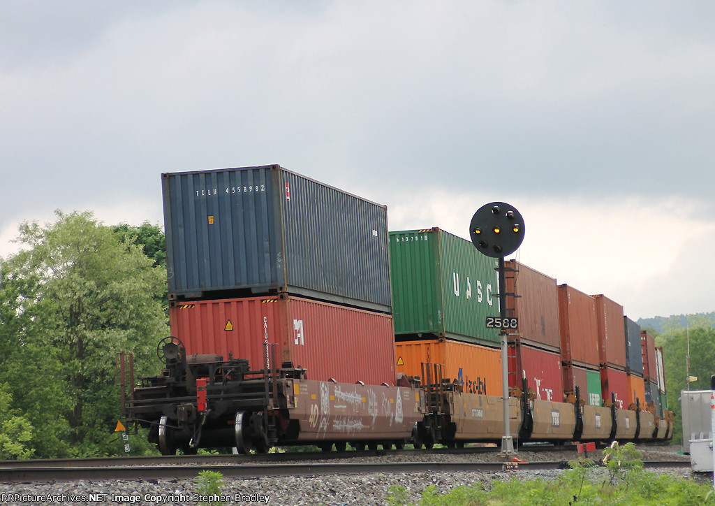 Eastbound intermodal